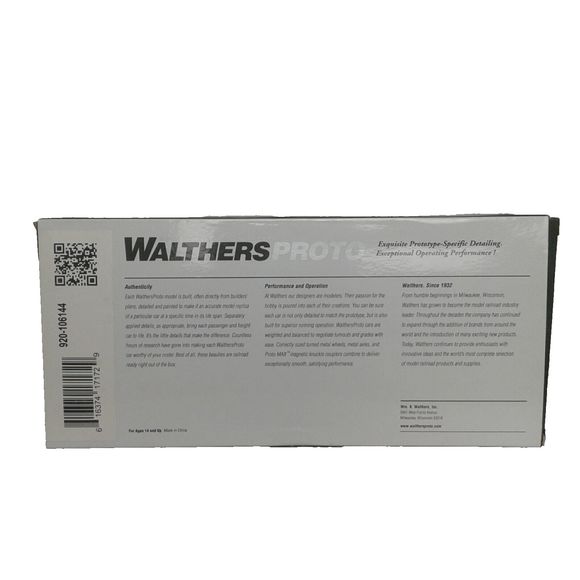 Walthers Proto 106143 Archer-Daniels-Midland 55' Evans 3-Bay Covered Hopper... - Picture 2 of 3